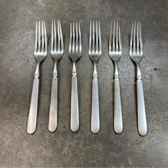 Vintage Keen Kutter Diamond Edge Silverware Set Box Forks Knives Antique - Picture 4 of 11